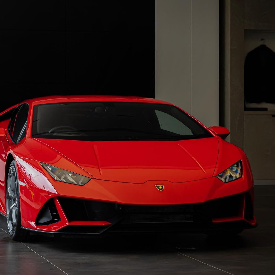 Red Lamborghini
