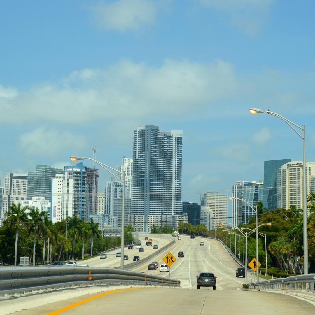 Road in Miami